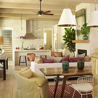 Living Room Design Tips on Cohesive Color Scheme Sensible Furniture Placement Multitasking Area