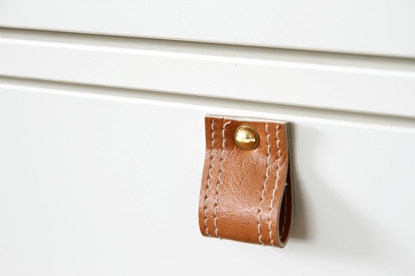 DIY leather pull 9