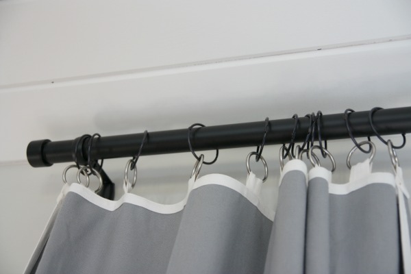 House Tweaking, Meijer Shower Curtain Rod