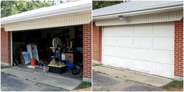 garage light collage