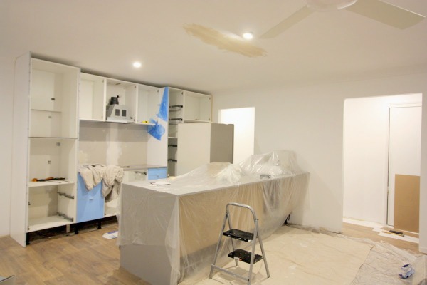 gold coast ikea kitchen progress 4