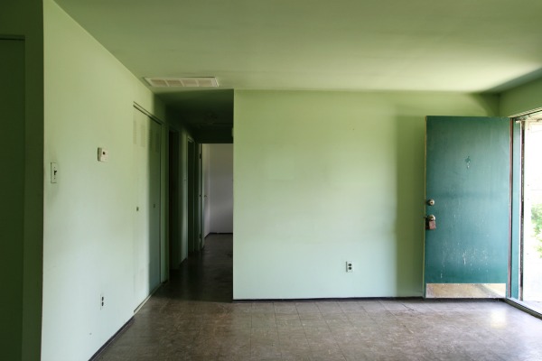 flip house hallway